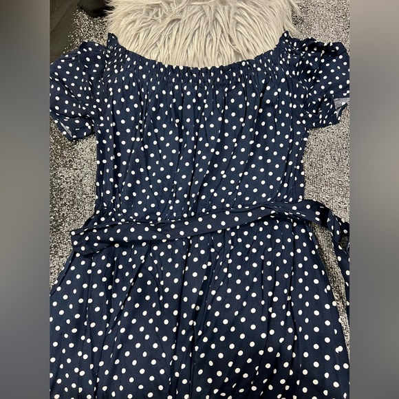 Casual long dress. Elegant dress size M. - Picture 2 of 6